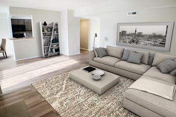 Model living room